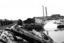 View of the SainteAnne Mill during the 1936 Flood