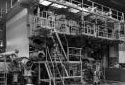 Press Section of Number 7 Paper Machine in 1979