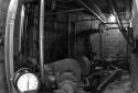 Salle de pompage et tuyauterie du stockage d'argile