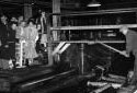 Visite guidée dans l'atelier de préparation du bois de l'usine Fraser d'Edmundston