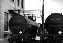 Tank Cars with Liquid Chlorine