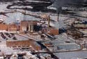 Aerial View of the Edmundston Fraser Mill in 1970