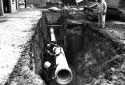 Pipes for Transporting Liquid Waste to the Iroquois Retention Basin