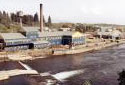 The Plaster Rock Fraser Sawmill in 1970