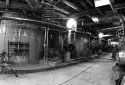 Réservoirs au sous-sol de l'atelier de lavage à l'usine Fraser d'Edmundston