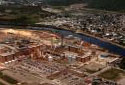 The Edmundston Fraser Pulp Mill in 1979