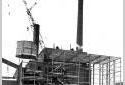 Erection of the Steel Structure of the New Extension of the Thermal Plant Building at the Edmundston Fraser Mill