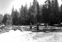 Three Loggers on the River