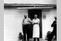 A Cook and Two Men at the Summit Depot