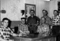 Forest Workers at the Office of the Summit Depot