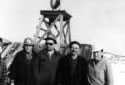 Group of Men at the Saint Jacques Conveyor