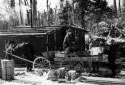 Wagon Carrying the  Loggers'  Meals