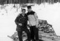 Loggers Working at Camp 39