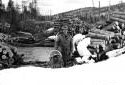 Armand Lebrun with his Snowshoes