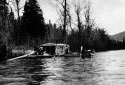 Floating Kitchen Shack on the Kedgwick River