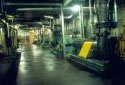 Basement of the Washing and Screening Department at the Edmundston Fraser Mill