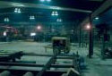Construction à l'intérieur de l'usine de sciage Fraser de Plaster Rock