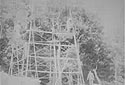 Construction d'une tour d'observation des feux de forêt