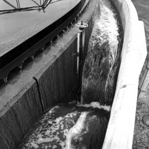 Clarificateur pour traitement des déchets à l'usine Fraser d'Edmundston