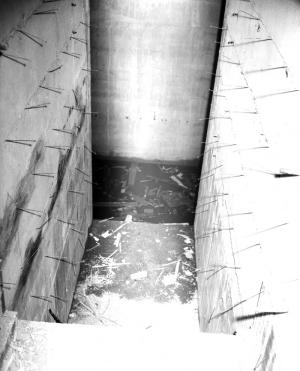 Interior of the Primary Pump Building Basement