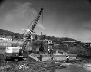 Construction du deuxième immeuble pour l'épuration des eaux usées à l'usine Fraser d'Edmundston