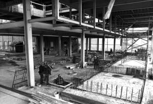 Construction de l'atelier de lavage à l'usine Fraser d'Edmundston