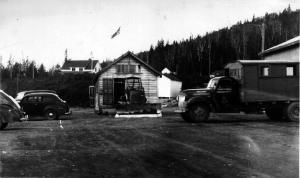 Summit Depot sur le Right Hand Branch Belone Brook