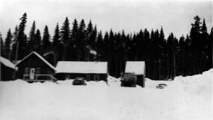 Camp 49 le long du ruisseau Chisholm 