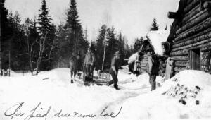 Camp à l'embouchure du Deuxième Lac