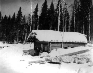 Camp près de la rivière Iroquois