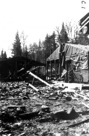 Camp d'été près du ruisseau Richards 