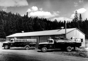 Camions pour lutter contre les incendies