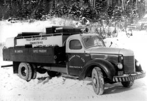 Fire Truck in Winter