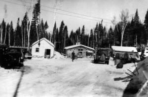 Le dépôt Baisley  en hiver