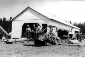 Sawmill at the Baisley Depot