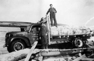 Pat Charest avec son camion no. 10