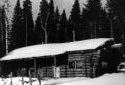 Camp d'hiver près de la rivière Iroquois