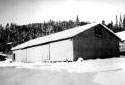 Entrepôt au Summit Depot en hiver