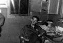 Mr. Bee Ayotte in a Camp Office