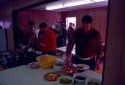 Loggers Lining Up for the Meal